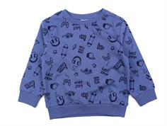 Name It bijou blue dark sapphire skateboard sweatbluse